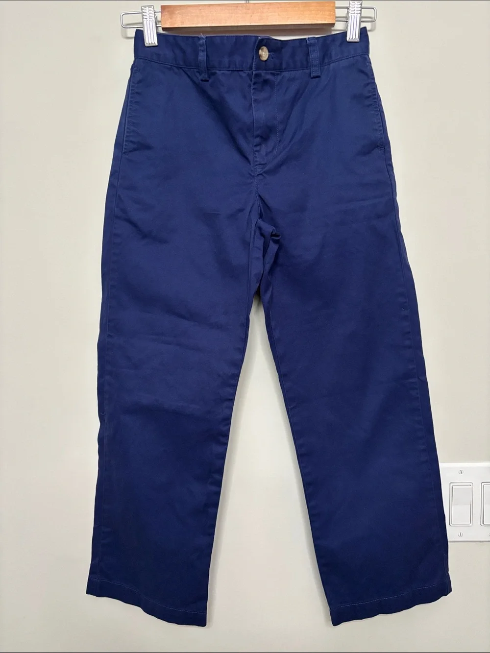 Vineyard Vines Boys Navy Blue Chinos Uniform Pants 10